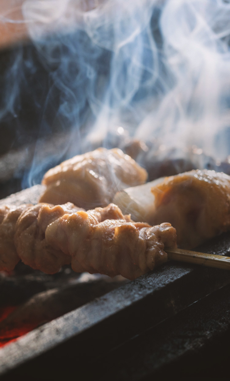 焼きシーン